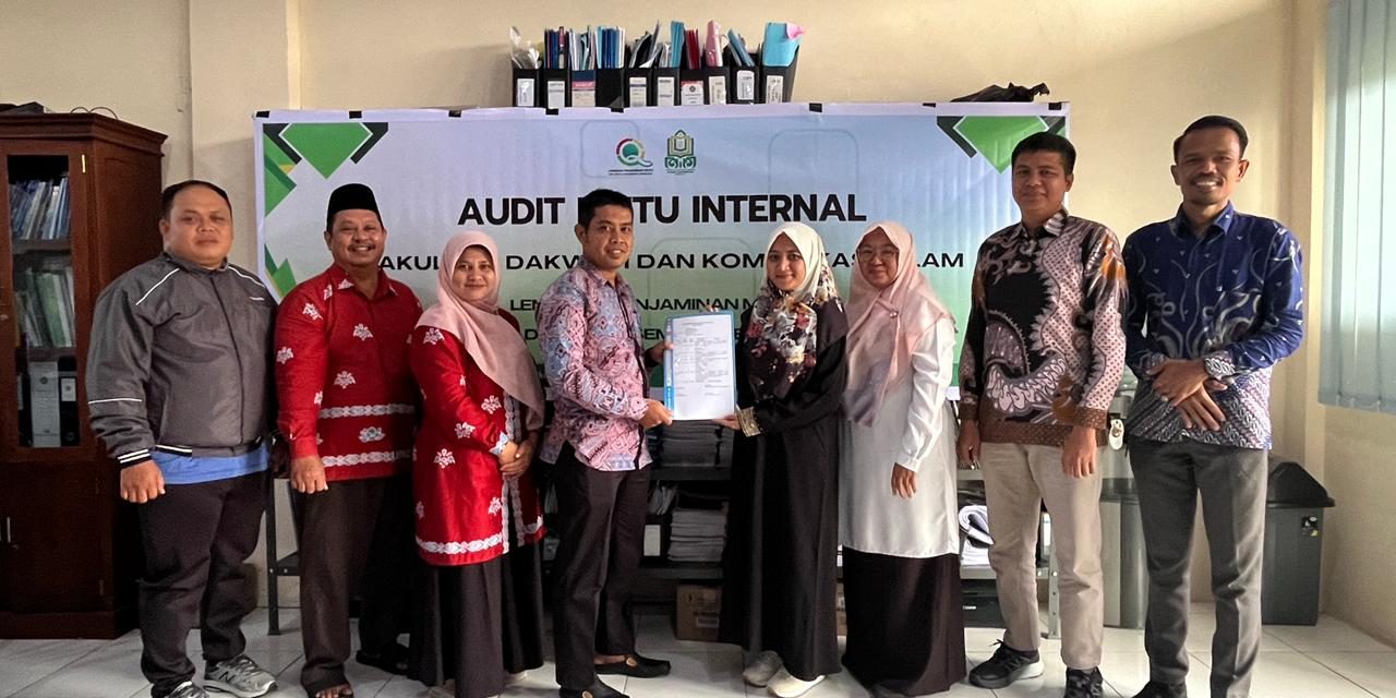Tim FDK IAIN Sambut Kedatangan Auditor LPM